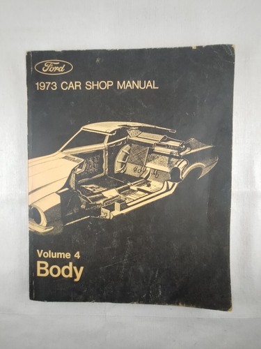 1973 Ford Mustang Car Shop Manual Set Volumes 1-6 - Picture 7 of 9