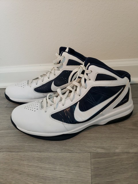 Nike Air Max Dominate Men's Basketball Shoes White/Navy 454140-104 Size 13 | eBay