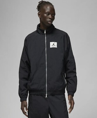 Air Jordan Essentials Statement Warmup Jacket Black DQ7336-010 Men's Multi Size