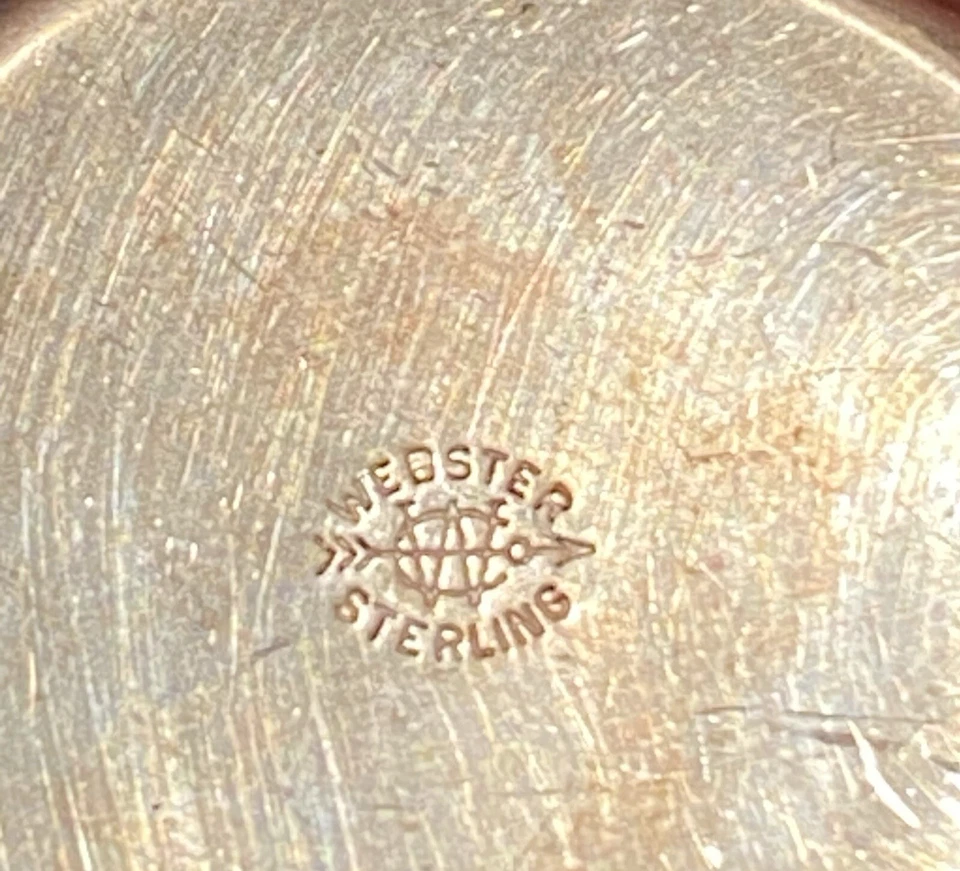 Juego de coctelera miniatura de sal y pimienta Webster de plata de ley Foto 2 de 2