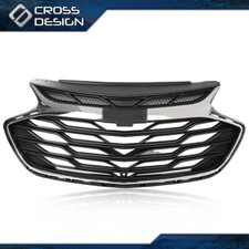Fit For 2019-2020 Chevrolet Cruze Front Upper Bumper Grille Grill Black Assembly Fit For 2019-2020 Chevrolet Cruze Front Upper Bumper Grille Grill Black Assembly