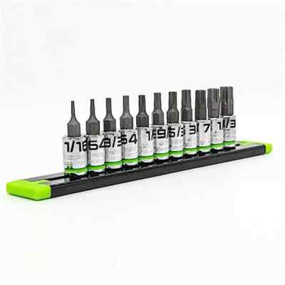 Grip Edge Tools GE11ASSHSRPT  11-PC 1/4'' Dr Short SAE RPT Hex Driver Set NEW