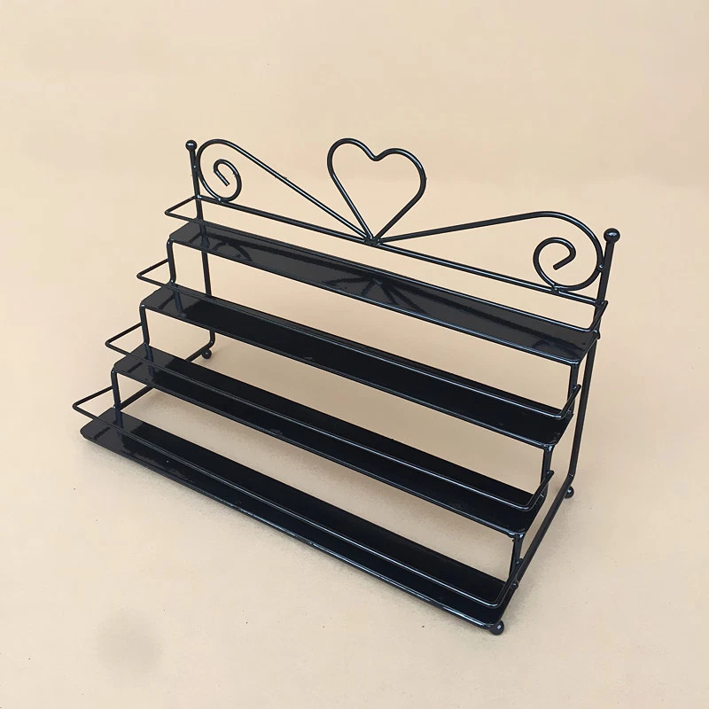 Nagellack Regal mit 3 Metall Ablagen als Wandregal Aufbewahrung für Nagellack DE - Bild 2 von 4