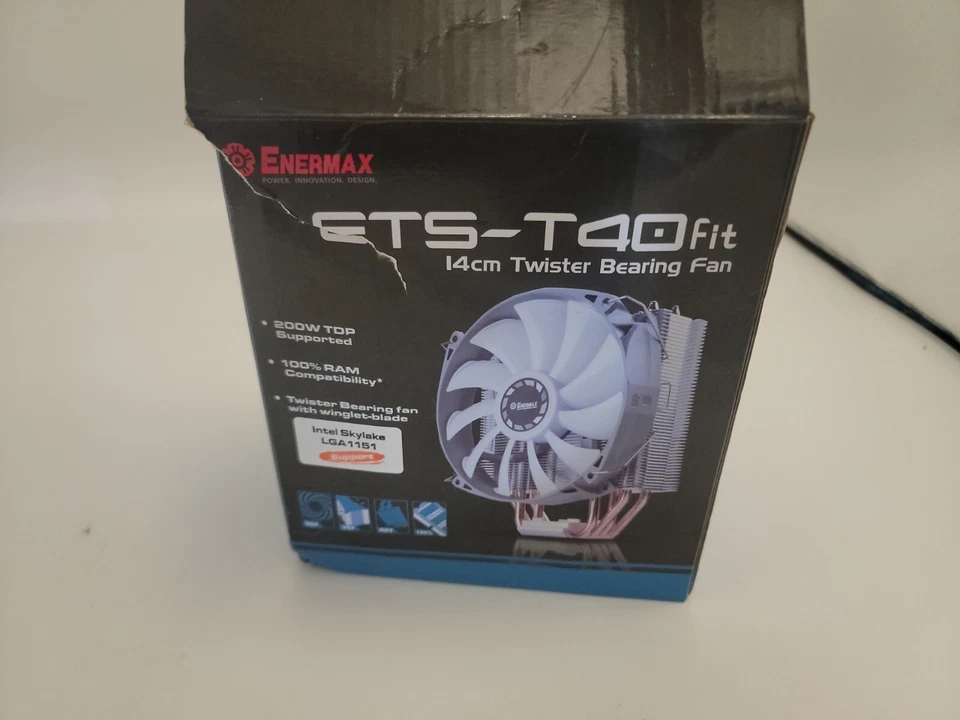 Enermax ETS-T40 Fit CPU Air Cooler Heatsink Only - Image 4 of 4
