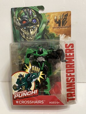 Transformers Age of Extinction CROSSHAIRS Robot Corvette with Power Punch