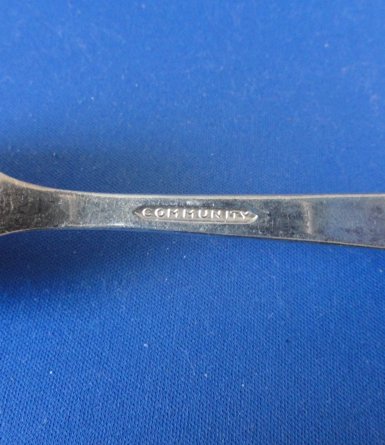 SilverPlated Teaspoon - Community Silverplate - CORONATION - @ 6" - - - Image 4 of 4