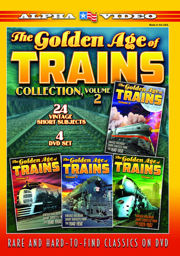 GOLDEN AGE OF TRAINS COLLECTION 2 (4 DVD) [EDIZIONE: STATI UNITI