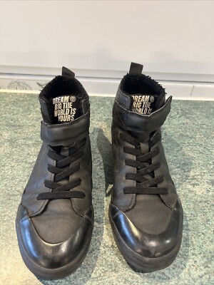 H&M Warm-lined High Top Trainers UK Size Children UK