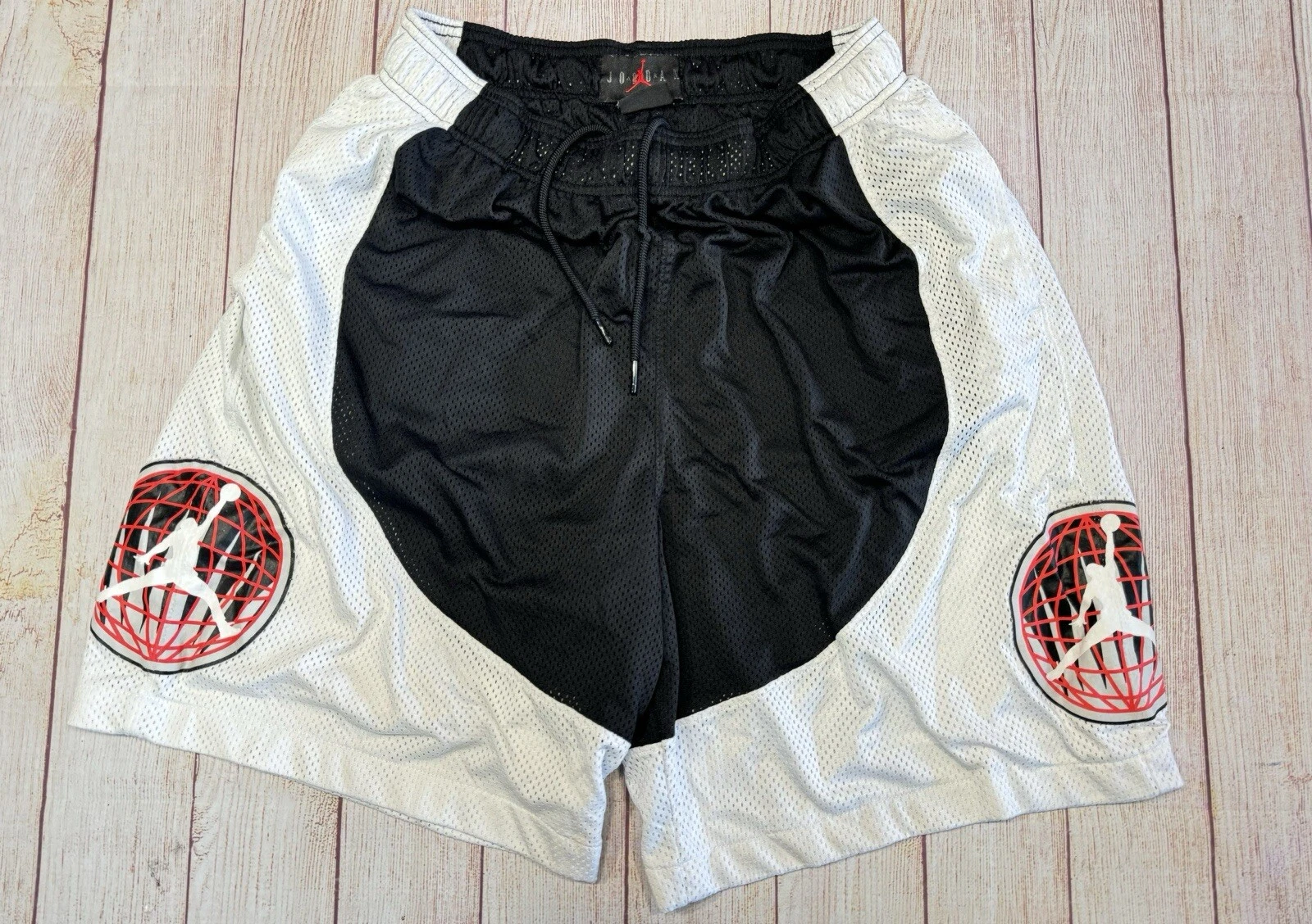 NIKE AIR JORDAN Mens Basketball Shorts Legacy Nostalgia Mesh Size XL