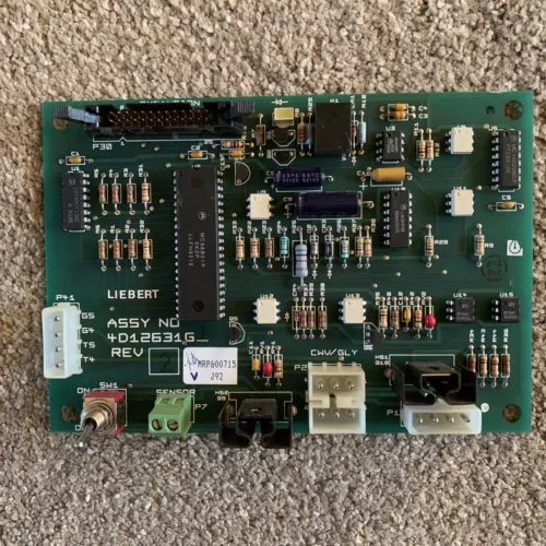 LIEBERT4D12631G1 Printer Circuit Board PLC Card Module Control 4D12631-G1 Rev 2