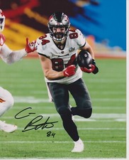 Cameron Brate  8x10 Signed Photo W/ COA  Tampa Bay Buccaneers #1