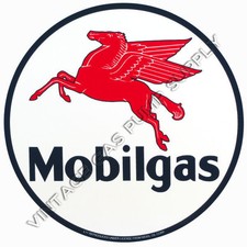 Mobilgas 6 Vinyl Decal (DC125B)