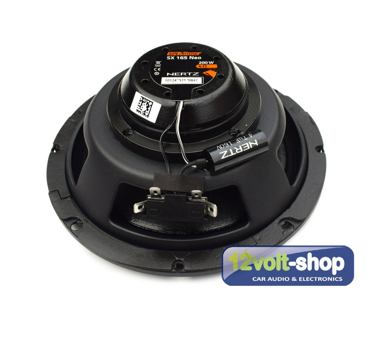 HERTZ SX 165 Neo SPL Show 165mm(6.5'') Shallow Coaxial Speakers