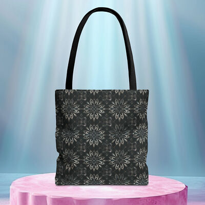 Cute Black Tote Bag for Women Stylish Teacher Work Essentials Stripe  Design