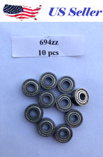 10 x 694zz Shielded Metal Ball Bearing 4mm x 11mm x 4mm