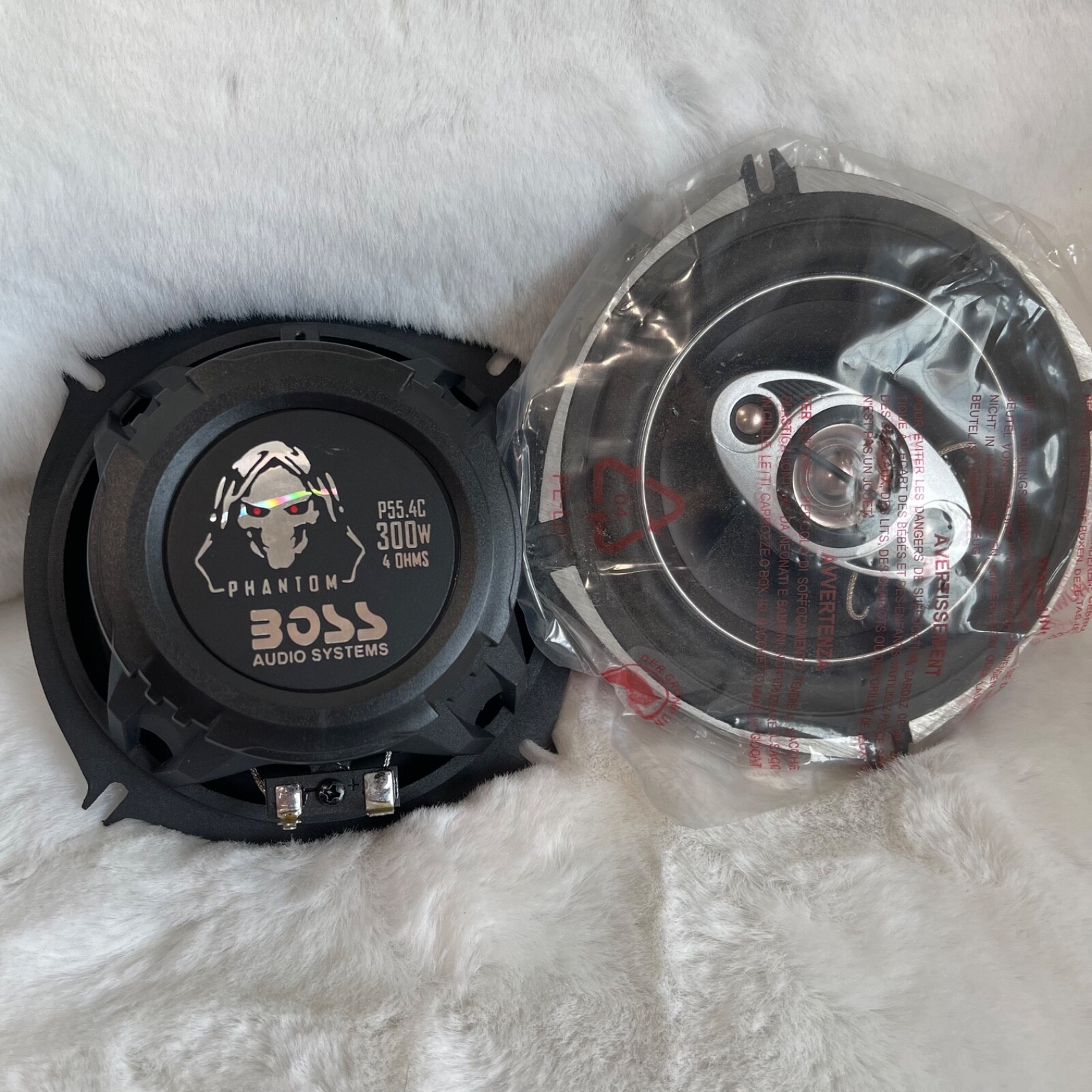 BOSS Audio Systems P45.4C Phantom Series 4 Inch Car Stereo Door Speakers (Pair)