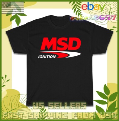 New MSD Racing Ignition Logo Men's T-Shirt American Style T Shirt
