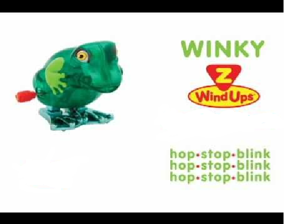 FROGまとめ売り Z Wind Ups Winky the Frog Wind Up Toy Single Unit Ages 3+ | eBay