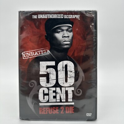 DVD Unrated 50 Cent:  Refuse 2 Die - The Unauthorized Biography SEALED NEW
