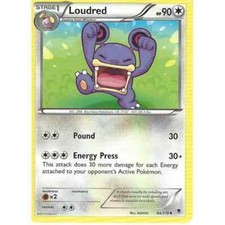Pokémon TCG Loudred Phantom Forces 84/119 Regular Uncommon