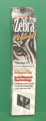 New Zebra Hybrid Premium Replacement Bowstring for Mathews MQ1 70% - 95 1/16''