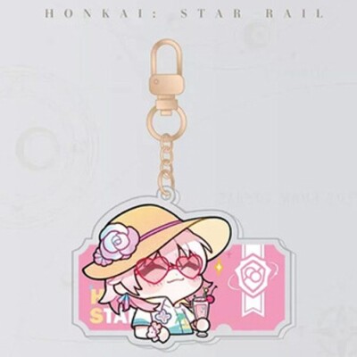 March 7th - Honkai Star Rail Pom-Pom Gallery Keychain Series