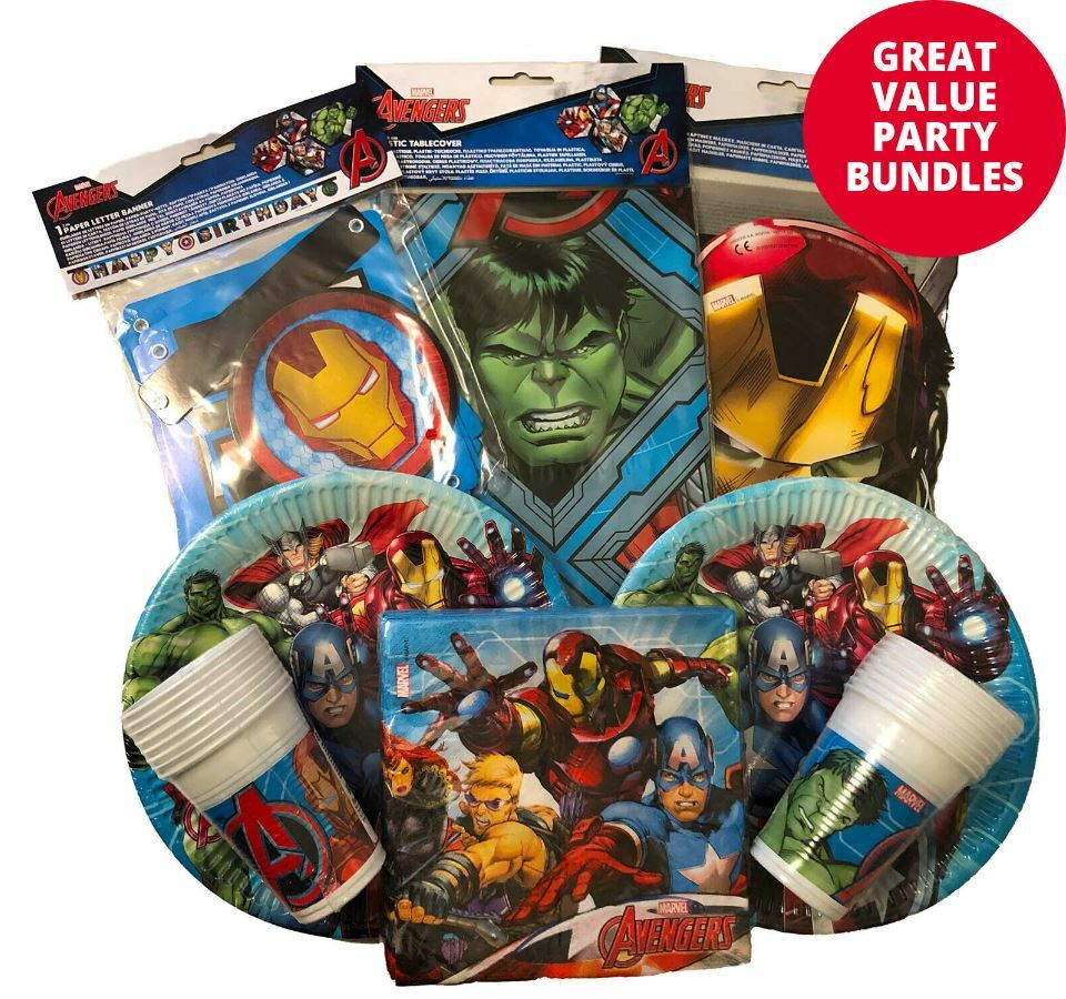 Marvel Avengers Party Supplies Superhero Avengers Party Supplies