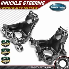 2x Steering Knuckle for BMW F25 X3 11-17 F26 X4 15-18 L4 2.0L L6 3.0L Front L&R