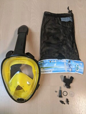 Schnorchelmaske Schnorchelset Taucherbrille Tauchermaske gebr. sehr guter Zustan