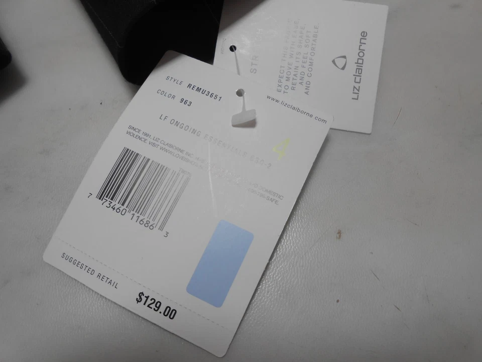 BNWT Gorgeous Liz Claiborne Pinstripe Jacket - size 8 - Image 2 of 3