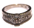 LeVian 14k yellow gold .51ct VS G chocolate diamond ring 6.1g unique 6 — photo 2