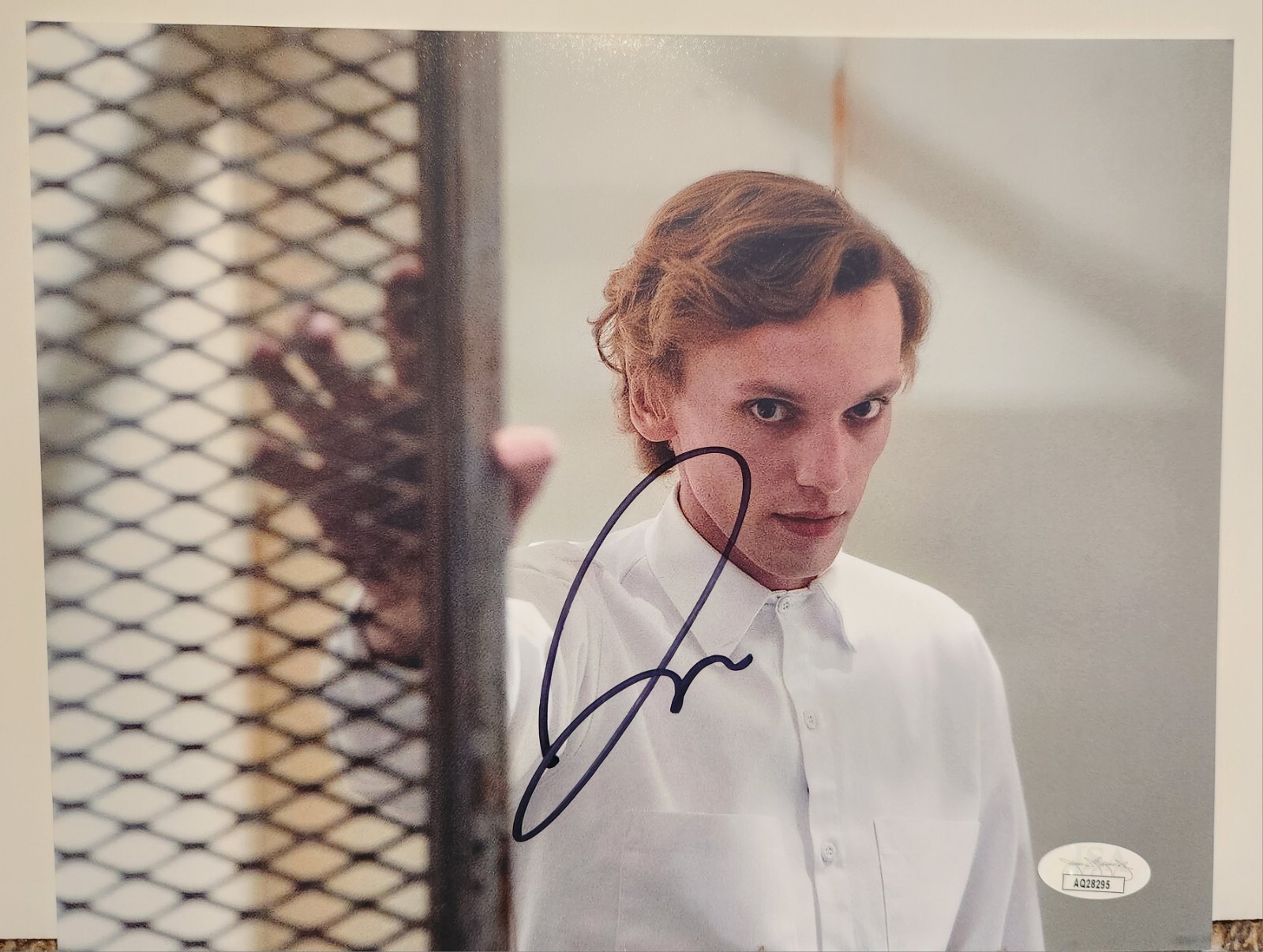 Jamie Campbell Bower Stranger Things Vecna Autographed Signed 8x10 JSA 