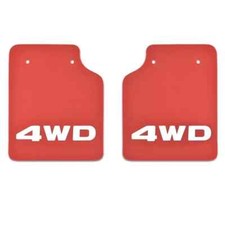 Fit Mitsubishi Minicab U61T Light Trucks Mud Flaps Red Material Dedicated Design