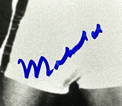 Muhammad Ali Autographed Meets the Beatles 16x20 Photo Framed OA