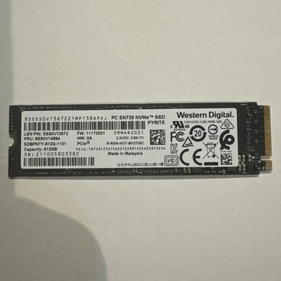 Western Digital PC SN730, 512GB 