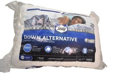 Sealy Pillow Insert 2 Pack White Down Alternative Standard Queen Support Bedroom