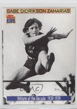2000 for Kids Series 2 Athletes of the Decade Babe Didrikson Zaharias #865 hg6