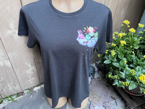 Care Bears Monsters Graphics SOFT BLACK T-shirt - Women's M