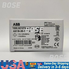 New In Box ABB AX18-30-10-84 AC Contactor US Free TAX