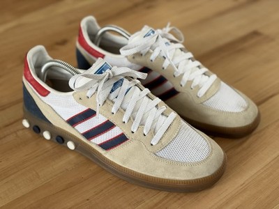 Adidas Handball 5 Plug (Bone / New Navy / Collegiate Red)