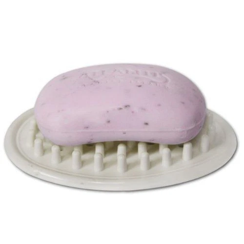 2PACOTES de 12 peças suporte protetor de barra de sabão branco pia de banho chuveiro - 24 unidades no total - Imagem 2 de 2