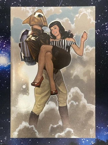 THE ROCKETEER ONE SHOT AMELIA RI 1:10 ADAM HUGHES STEVENS VARIANT COMIC BOOK B4