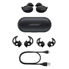 Black Bose Sport Earbuds Headphones Bluetooth Earphones True Wireless Headsets