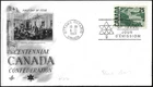 Canada Stamps FDC— 1967, Solemn Land, by J.E.H. MacDonald, #465 Ref. 1227