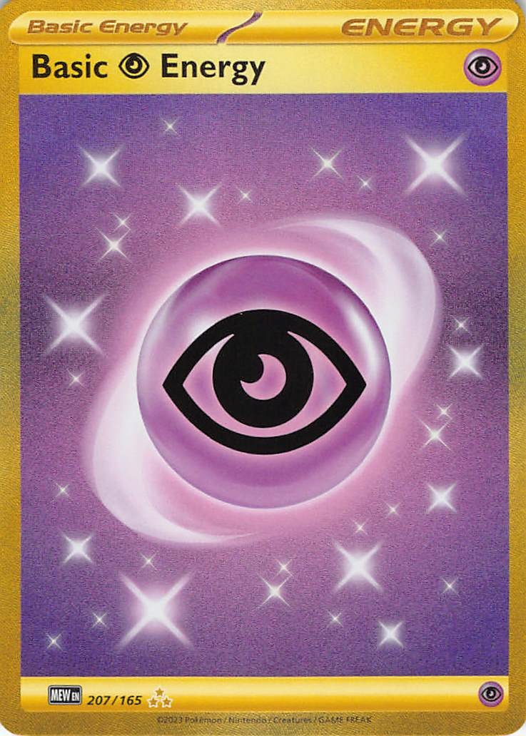 Basic Psychic Energy 207/165 SV: Scarlet & Violet 151 Holofoil