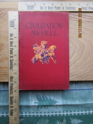 Sunoco civilization awheel With Lubrication charts booklet 1924