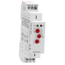 Multifunction Time Relay, 16A Delay ON Off GRT8-M1 AC DC GRT8-M1 AC/DC 12V-240V
