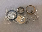 Vintage Watchmaker Estate Junk Lot Watch Movement Parts Lot Sold As Is