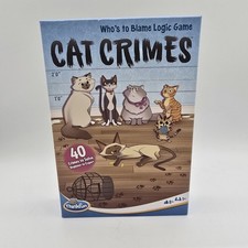 Cat Crimes Whos to Blame Logic Game Thinkfun ...