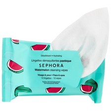 Sephora Watermelon Cleansing Wipes Travel Size 1 Count Pack of 1 
